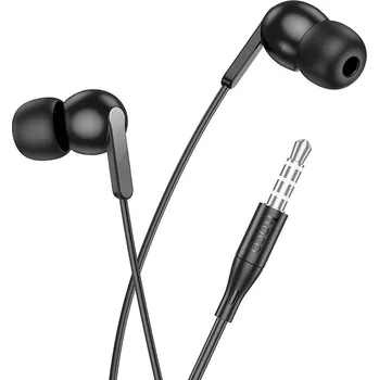 Handsfree HOCO M124 handsfree sluchátka / iOS + Android / 3,5mm jack / černé