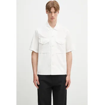 Pánská košile Bavlněná košile C.P. Company 18CMSH236A005328G béžová 01X, vel. XL