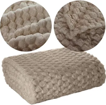 Prostěradlo Deka Eurofirany polyester 150 cm x 200 cm béžová