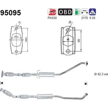 Katalyzátor Katalyzátor AS 95095