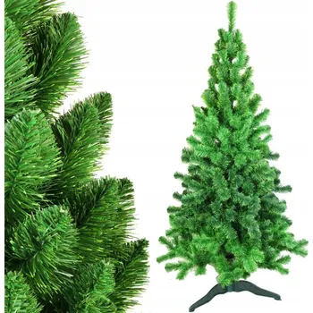 Vánoční stromek VELKÝ UMĚLÝ VÁNOČNÍ STROMEK SMRK 180 CM JAKO ŽIVÝ PREMIUM STROMEK VELMI HUSTÝ