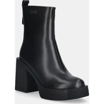 Dámské kozačky Kožené kotníkové boty GOE SS2N4151.BLACK černá 99X, EUR 41
