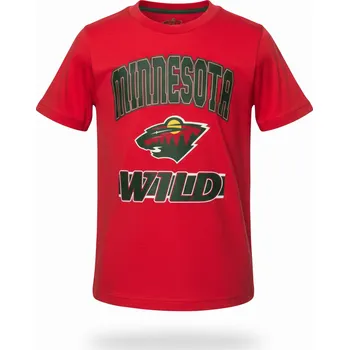 Chlapecké tričko Outerstuff Dětské tričko Minnesota Wild NHL All Time Great Triblend Velikost: Dětské XL (14 - 16 let)