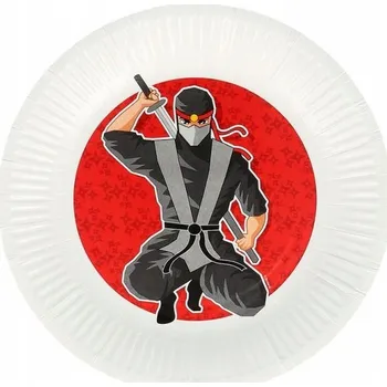 Party nádobí Talířky Boland Ninja 23 cm 8 ks