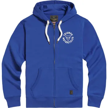 Pánská mikina Triumph Mikina Digby Full Zip Blue / Bone – XL