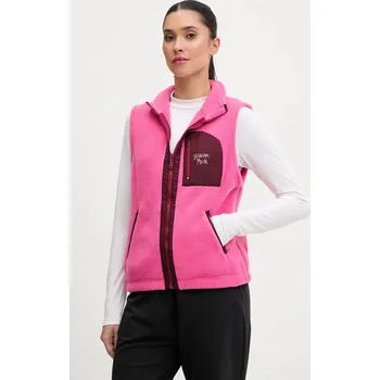 Dámská vesta Fleecová vesta Banana Moon Hillside SPRY.HILLSIDE růžová 42X, vel. S