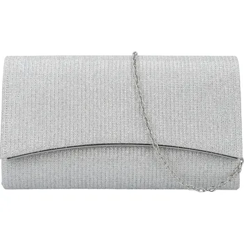 Kabelka Dámské psaníčko stříbrné - Michelle Moon Asila stříbrná