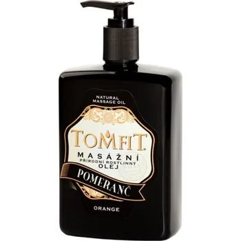 Masážní přípravek TOMFIT přírodní masážní olej – Pomeranč 500 ml 01.02.2026