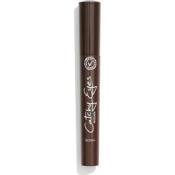 Řasenka GOSH Řasenka pro řasy Catchy Eyes Allergy Certified 002 Brown hnědá 8 ml