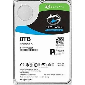 Interní pevný disk Seagate SkyHawk AI, 3,5" - 8 TB