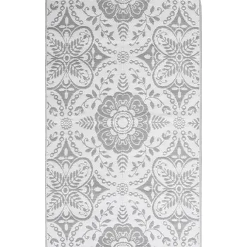 Koberec Koberec ARAKIL světle šedý 140x200 cm žakárový vzor