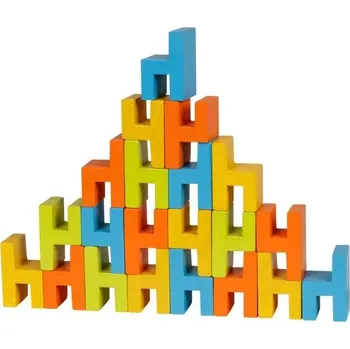 Dřevěná hračka Dřevěná balanční hra Židličky Goki