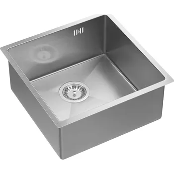 Kuchyňský dřez Kuchyňský nerezový dřez REA ANTHONY 50 nerez kartáčovaná