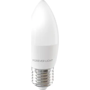 Žárovka Forever Light LED žárovka E27 C37 4.2W 480lm 6000K třída E