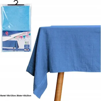 ubrus UBRUS MODRÝ – DEKORAČNÍ NA OSLAVU - 180x120 cm