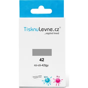 Počítač Zásobník TisknuLevne.cz č.42 CLI-42LGY (Světle šedivý)