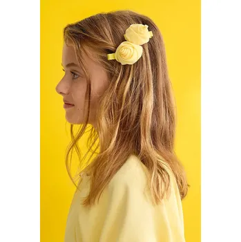 Dětské sponky Abel&Lula 2-pack 5469.1.Bizuteria.PPY2 žlutá 10X, vel. ONE SIZE