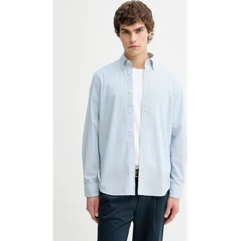 Pánská košile Bavlněná košile Marc O'Polo 5000012785 modrá 55X, vel. M