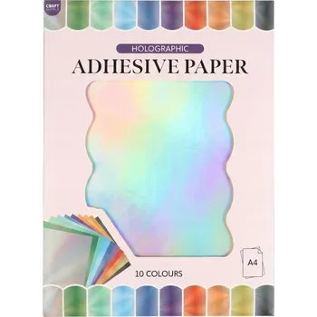 Barevný papír Barevný papír A4 Craft Sensations 10 listů