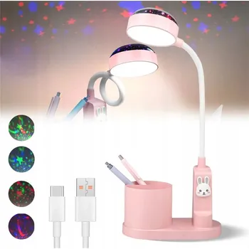 Lampička MULTIFUNKČNÍ LAMPIČKA NA STŮL PRO DĚTI, LAMPIČKA NA PSACÍ STŮL CHRÁNÍCÍ OČI