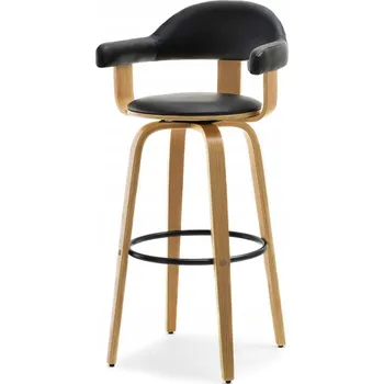 Barová židle Barová Židle Mebel-Partner 106 cm umělá kůže