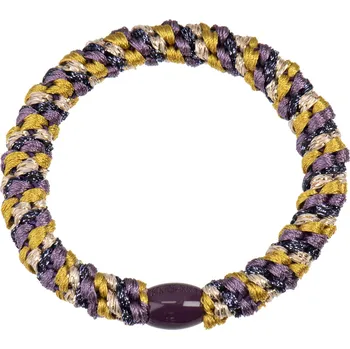 BON DEP Gumička do vlasů Kknekki "Mix Mauve Dark Purple Glitter"