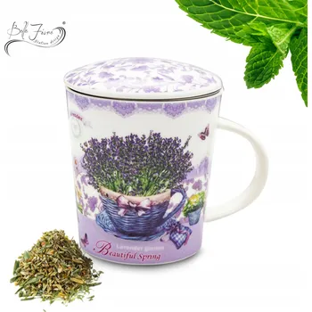 Hrnek Bella Fiore porcelán 320 ml