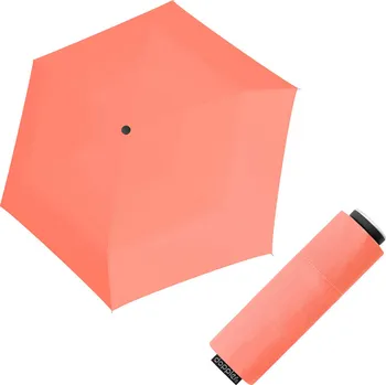 Deštník Doppler 71363CO dámský mechanický skládací deštník FIBER FUN UNI CORAL