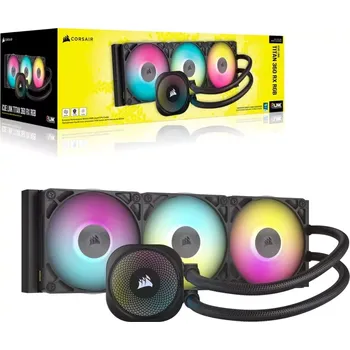 PC ventilátor Corsair iCUE LINK TITAN 360 RX RGB Black CW-9061018-WW