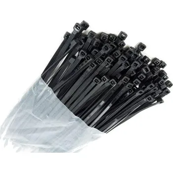 Organizace kabelů Stahovací páska Brolux 3 mm x 100 mm, průměr 3 mm, 100 ks