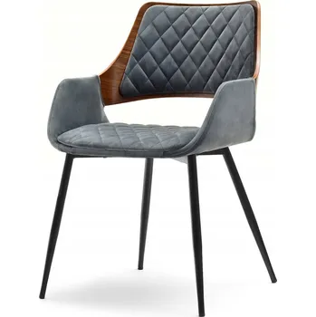 Jídelní židle Židle Mebel-Partner látka šedá 1 ks