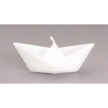 Svíčka Svíčka lodička - malá - bílá