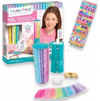 dětská sada na výrobu šperků Make it real Swift Clicks Heishi sada na výrobu náramků