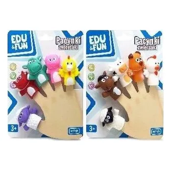 Hračka Pacynki Edu&Fun 5ks mix