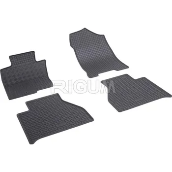 autokoberec Gumové koberce Renault Alaskan, 2017 ->, 5 míst, 4 díly