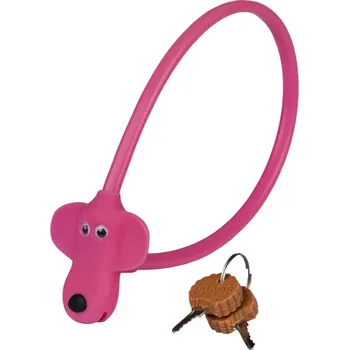 Zámek na kolo KELLYS Zámek KLS Kiddy Pink