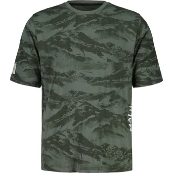 cyklistický dres volný dres Maloja BessunM. deep forest mtn camo XL
