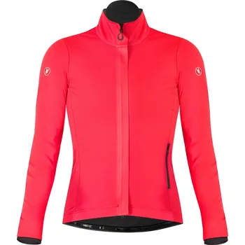 Cyklistická bunda dámská bunda Castelli Alpha 150 W Jacket Hibiscus/Black XL