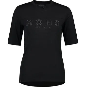 cyklistický dres dámský volný dres MONS ROYALE Redwood Enduro Tee Wmns black XS