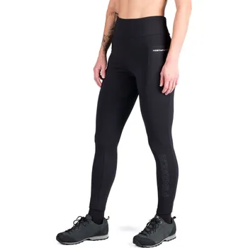 Dámské legíny Dámské turistické zateplené legíny NORTHFINDER-JAYME-269black Černá S