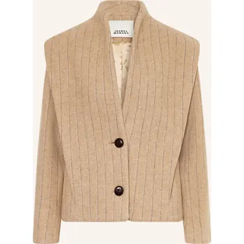 Dámský kabát Marant Étoile Dámská Bunda Dyogo, béžová / tmavě modrá, 34