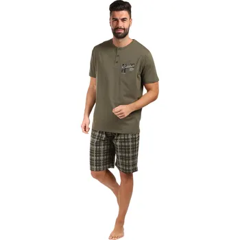 Pánské pyžamo Pánské pyžamo Nedeto vícebarevné (1NAKV5) XXL Možnost vrácení zboží ZDARMA do 120 dnů!