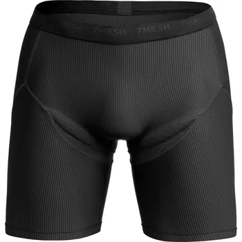 Cyklistické kalhoty pánské boxerky 7MESH Foundation Boxer Brief Men's Black XXL