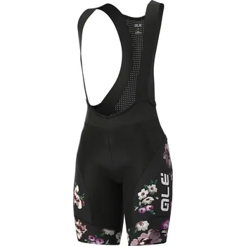 Sport dámské kraťasy s laclem ALÉ GRAPHICS PRR FIORI LADY Black M