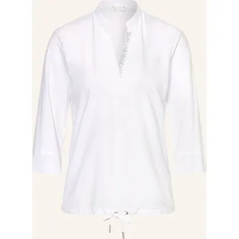 Sportalm Dámská Blůza S 3/4 Rukávy A Ozdobnými Kamínky, bílá...