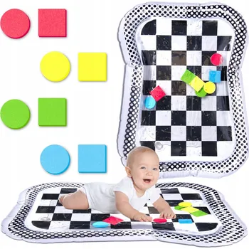 Hračka pro nejmenší SENZOROVÁ NAFUKOVACÍ PODLOŽKA PRO MIMINKA VELKÁ