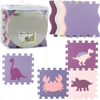 VZDĚLÁVACÍ PĚNOVÁ PODLOŽKA PUZZLE OHRÁDKA 25 DÍLŮ