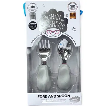Příbor Příbory pro děti nerezová ocel Nana's Manners