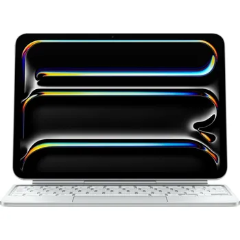 Apple Magic Keyboard for iPad Pro 11‑inch (M4) - US English - White (MWR03LB/A)