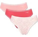 Sloggi výhodné balení klasických kalhotek - SLOM005/růžová / M SLO2B013-M005